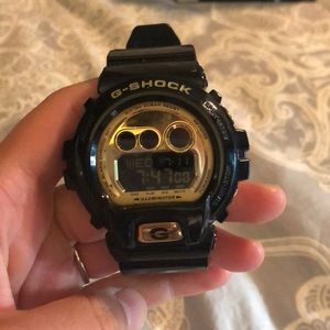 Black and Gold G Shock